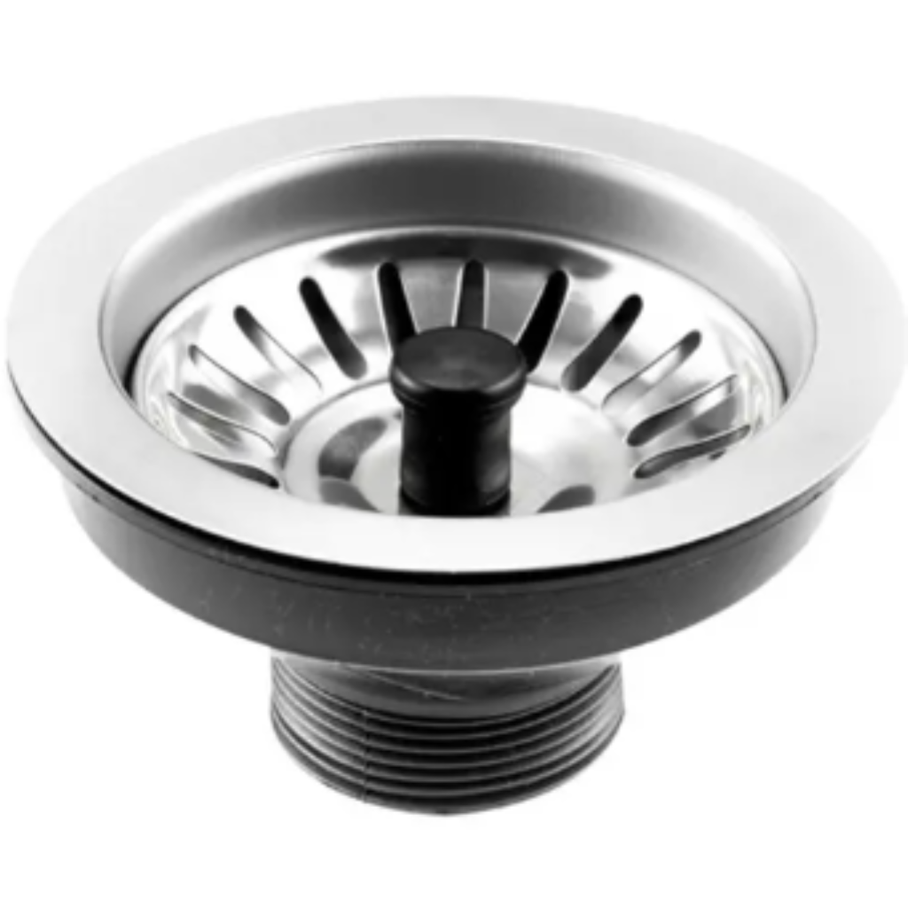 VALVULA P/PIA INOX 4.1/2 C/ TAMPA INOX PADOVA