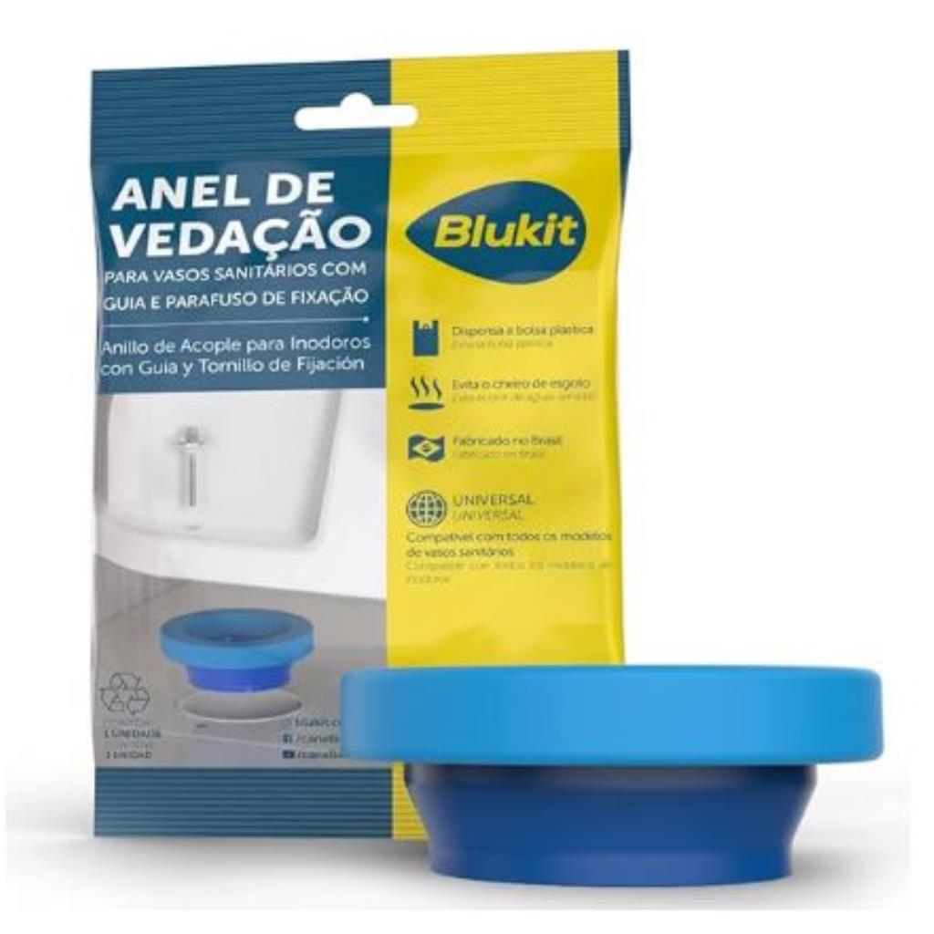 ANEL VEDACAO P/WC C/GUIA BLUKIT 340102 - 340102-424