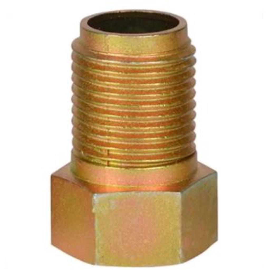 AUMENTO P/TORNEIRA MEDIO 1/2 38MM ZAMAK AMARELO GARDEN