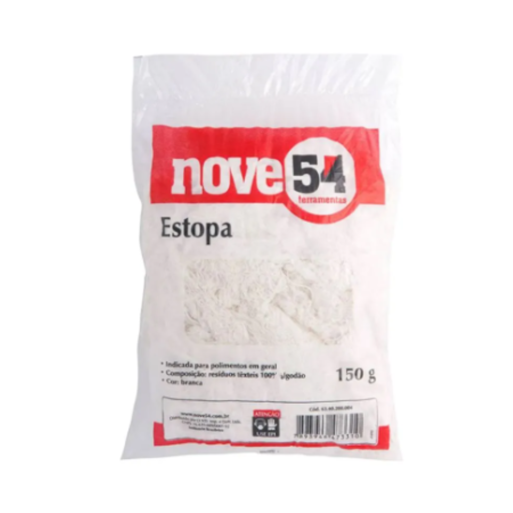 ESTOPA BRANCA POLIMENTO C/150G 954