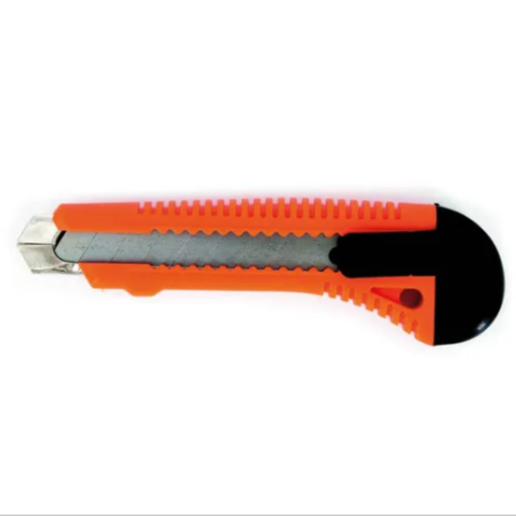 ESTILETE 18MM C/GUIA METALICA BLISTER VILA -