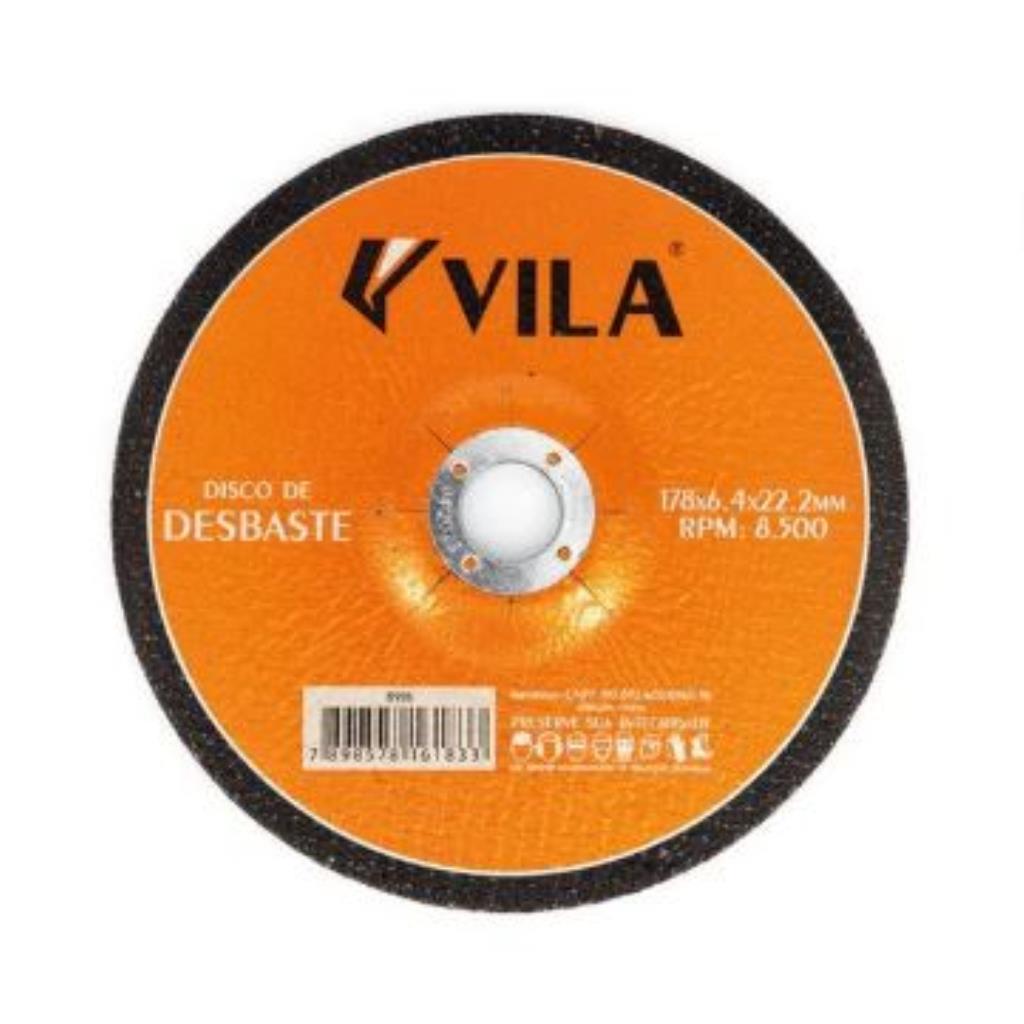 DISCO DESBASTE 7 178X6,4X22,2 VILA