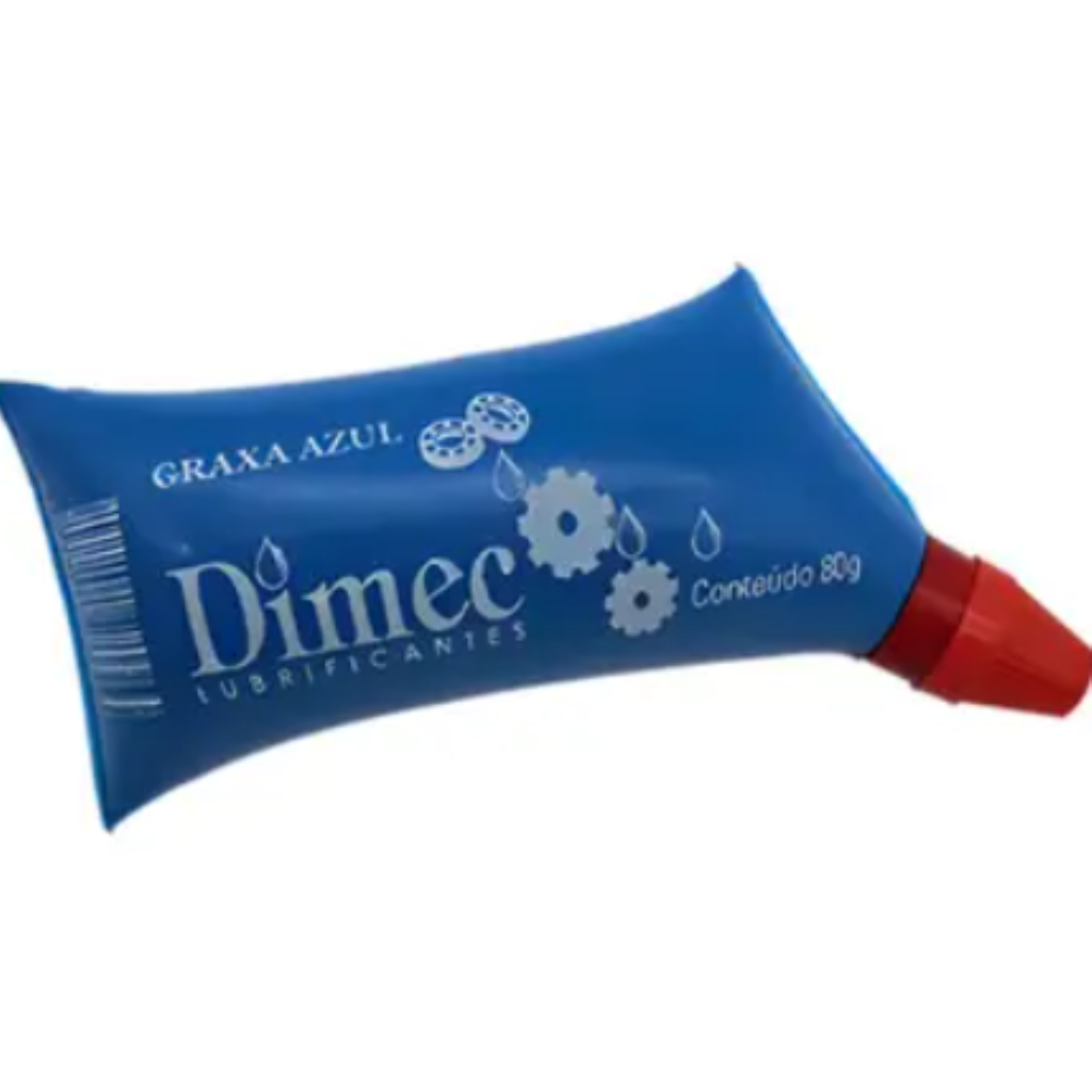 GRAXA 80G AZUL BISNAGA DIMEC