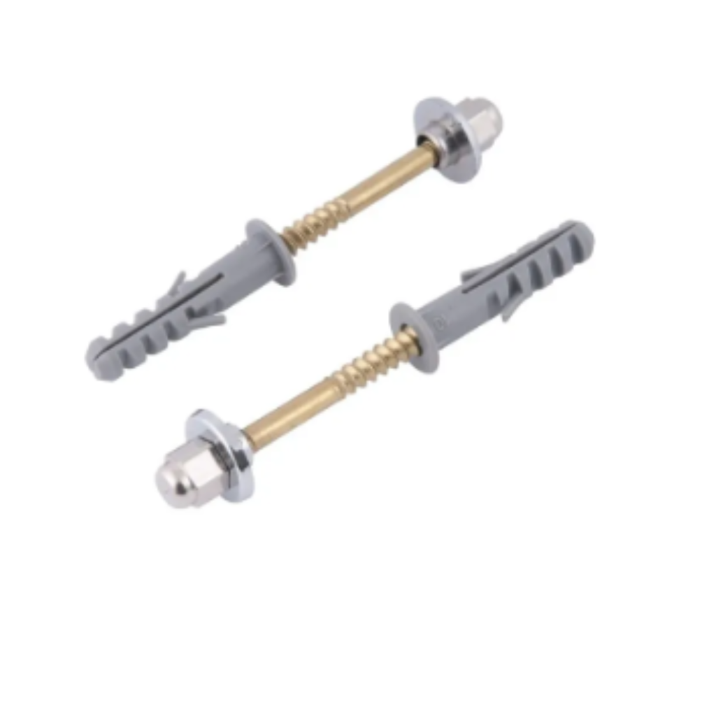 PARAFUSO SANITARIO LATAO 10MM LUXO CARTELA COM 02UN 1068