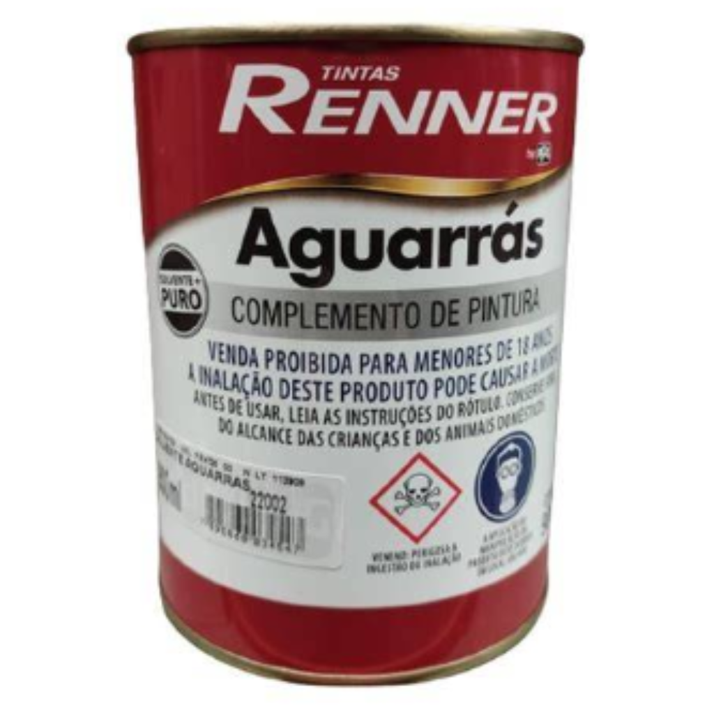 SOLVENTE RAZ/AGUARRAS 900ML 22002.03 RENNER