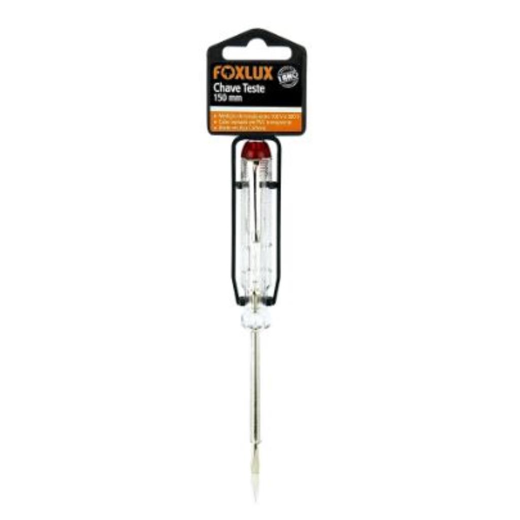 CHAVE FENDA TESTE 100V - 500V FOXLUX