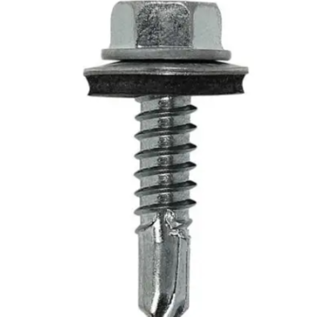 PARAFUSO PONTA BROCA 12 - 5,5MMX4 SEXT(CHAVE 5/16) C/ARRUELAAUTO BROCANTE VILA -