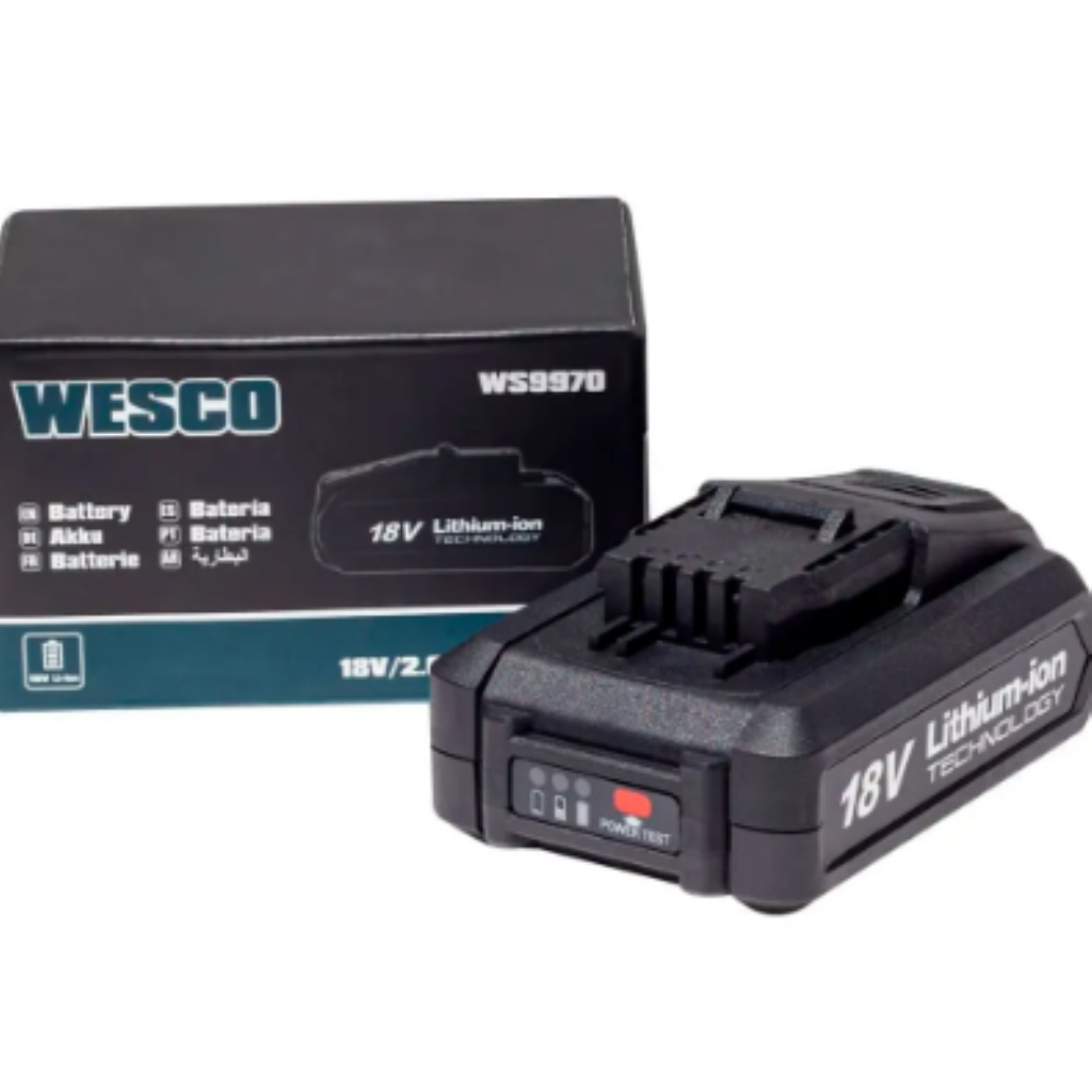 BATERIA 2.0 Ah RECARREGAVEL DE ION DE LITIO WS9970
