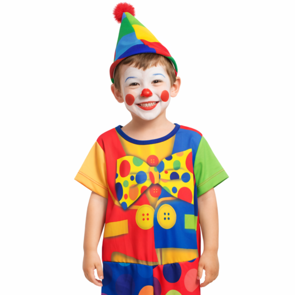 Palhacinho Macacão Curto