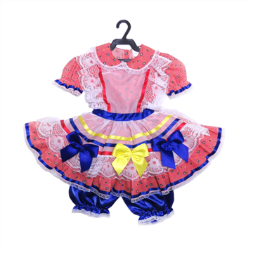 Vestido Junino Goiabinha Infantil