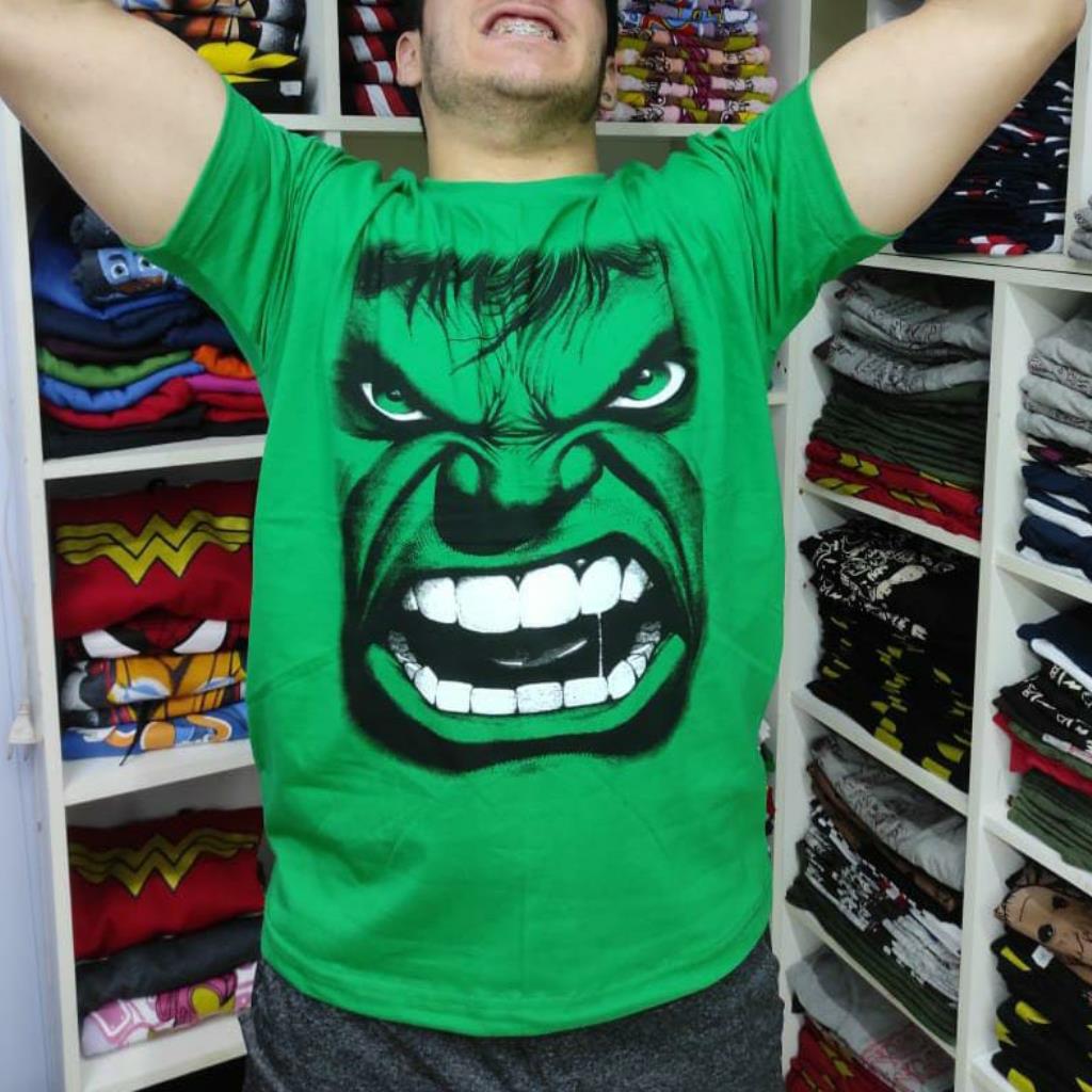 CAMISA HULK ADULTO