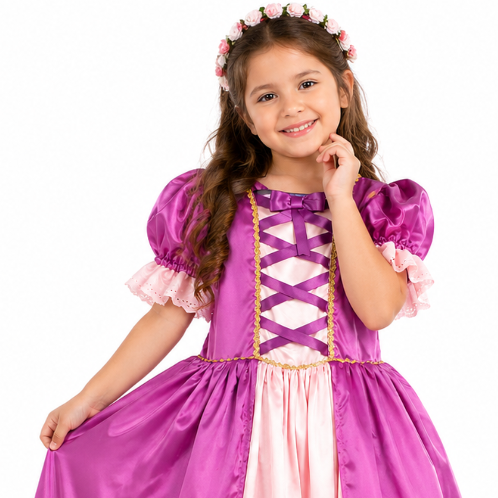 Princesa Rapunzel Infantil