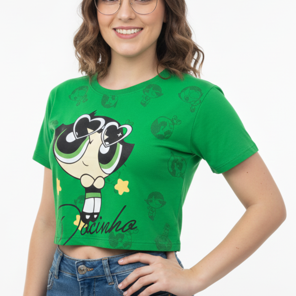 Cropped Docinho- Meninas Super Poderosas