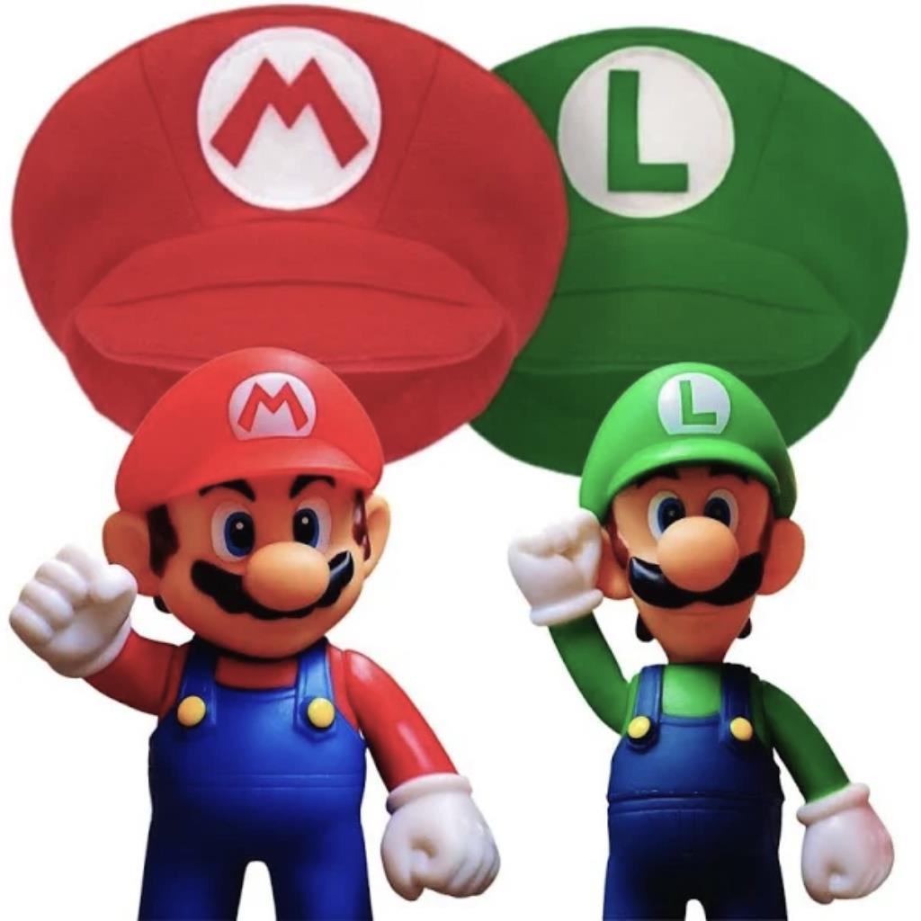 Chapéu Mario e Luigi