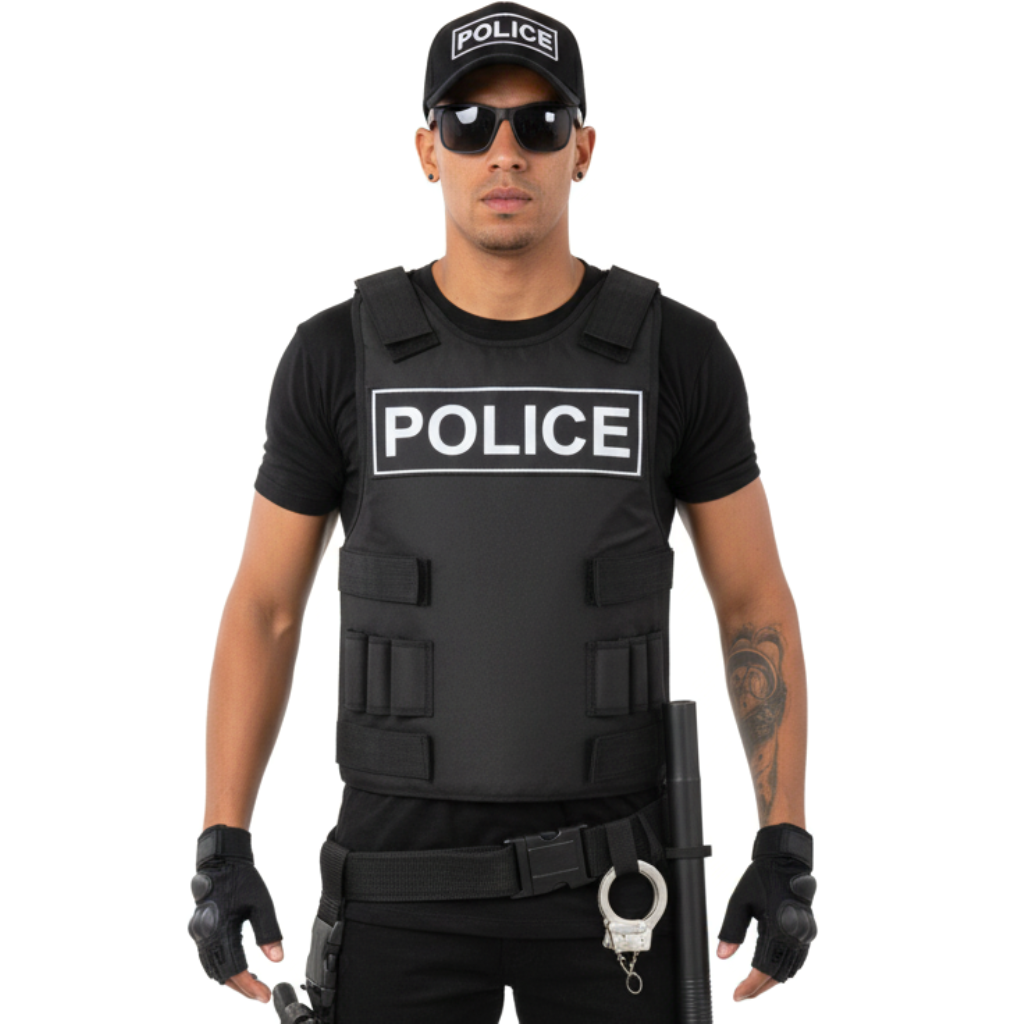 Colete Policial + Acessórios