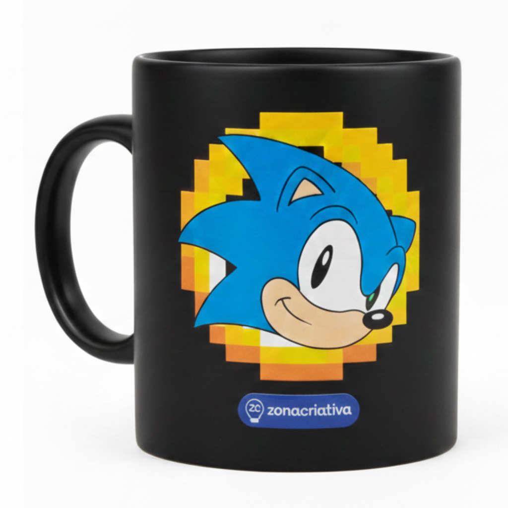 Caneca Magica Sonic 300ml