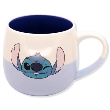 Caneca Maggie Stitch Piscadinha Disney 400ml