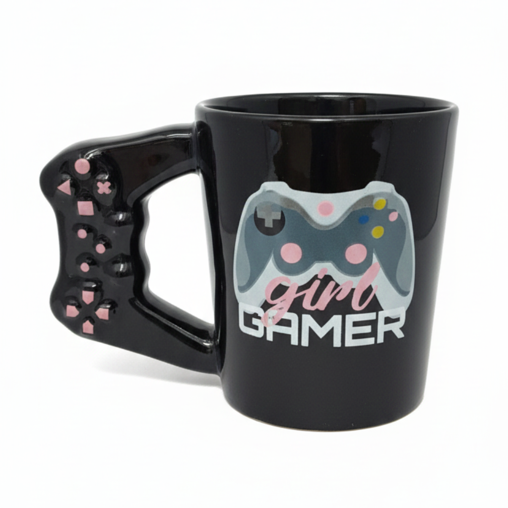 Caneca 3D Girls Gamer 400ml
