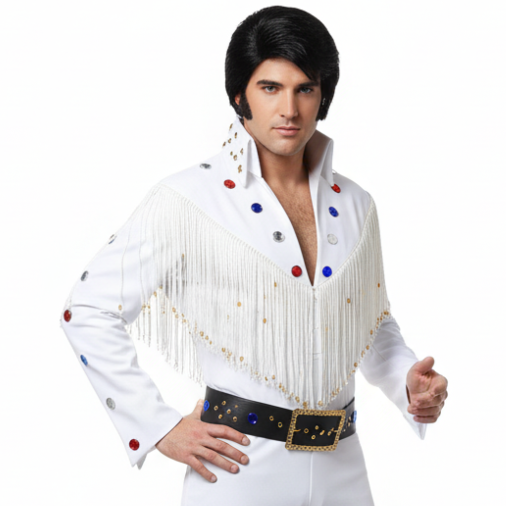 Elvis Presley (macacão branco)