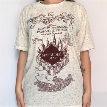CAMISA HARRY POTTER MAPA MARAUDER'S