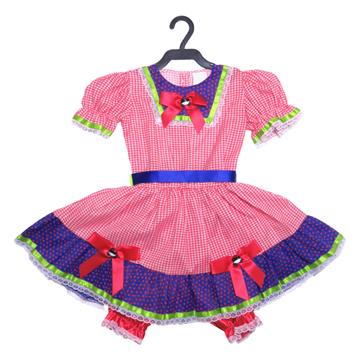 Vestido Junino Maria Boneca Lacinho