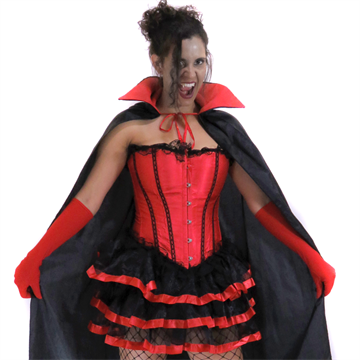 Vampira Luxo Vermelha