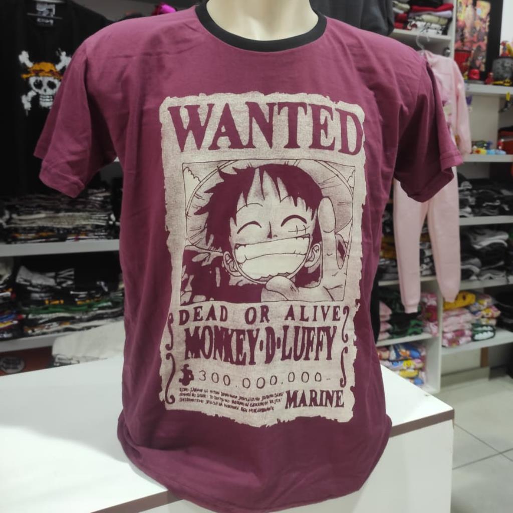 CAMISA ONE PIECE LUFFY (300.000.000)