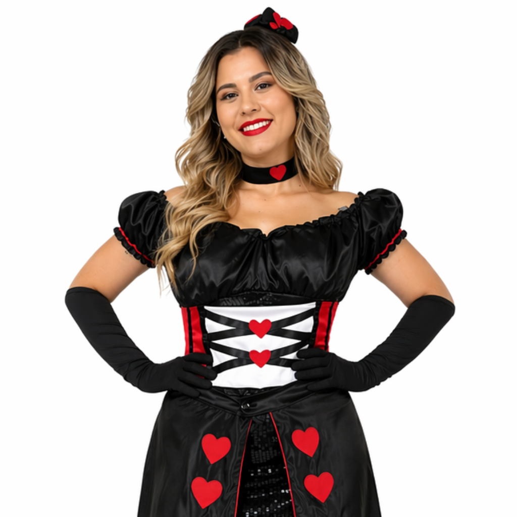 Rainha de Copas Longa Luxo