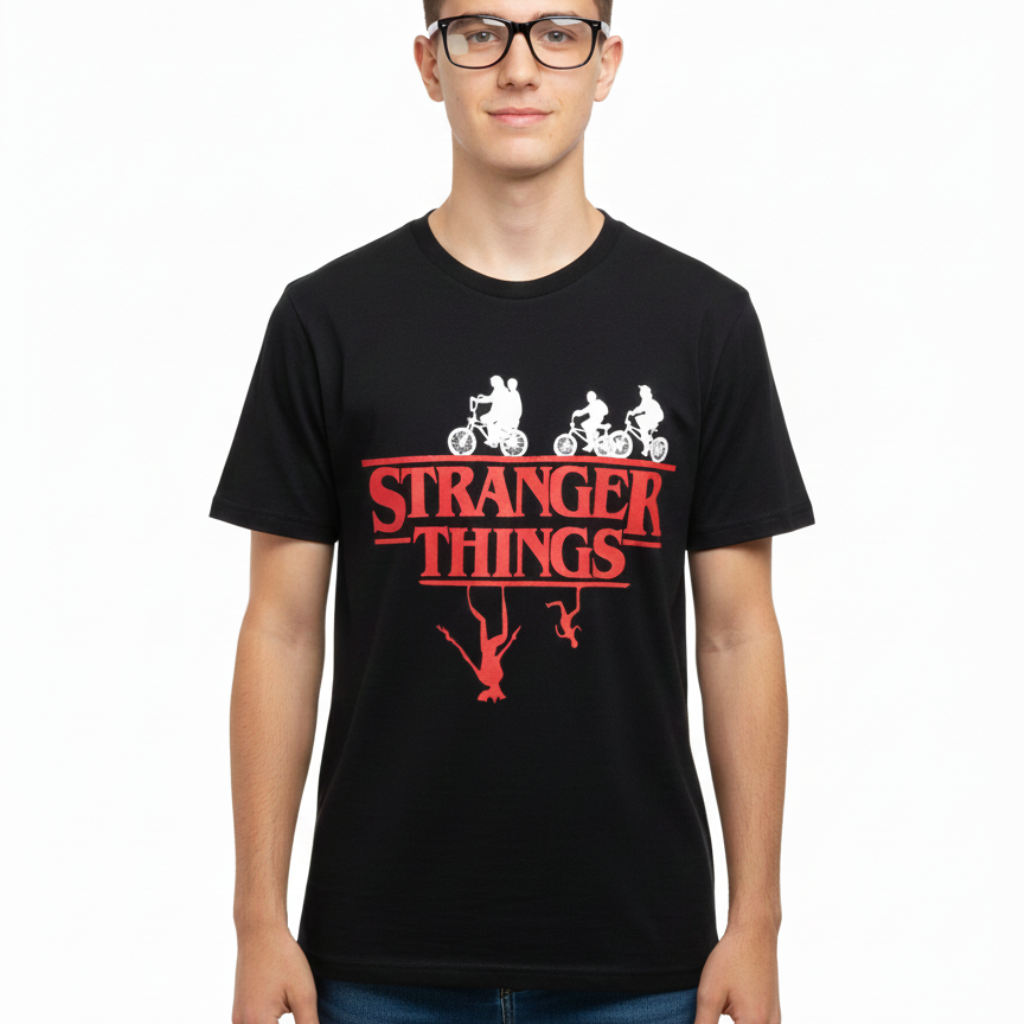 Camisa Stranger Things (bikes)