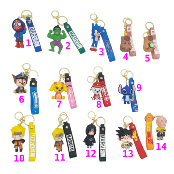 Chaveiros 3D Geek – Modelos Variados