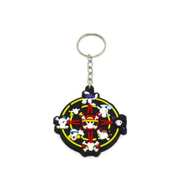 Chaveiro Várias Caveiras One Piece