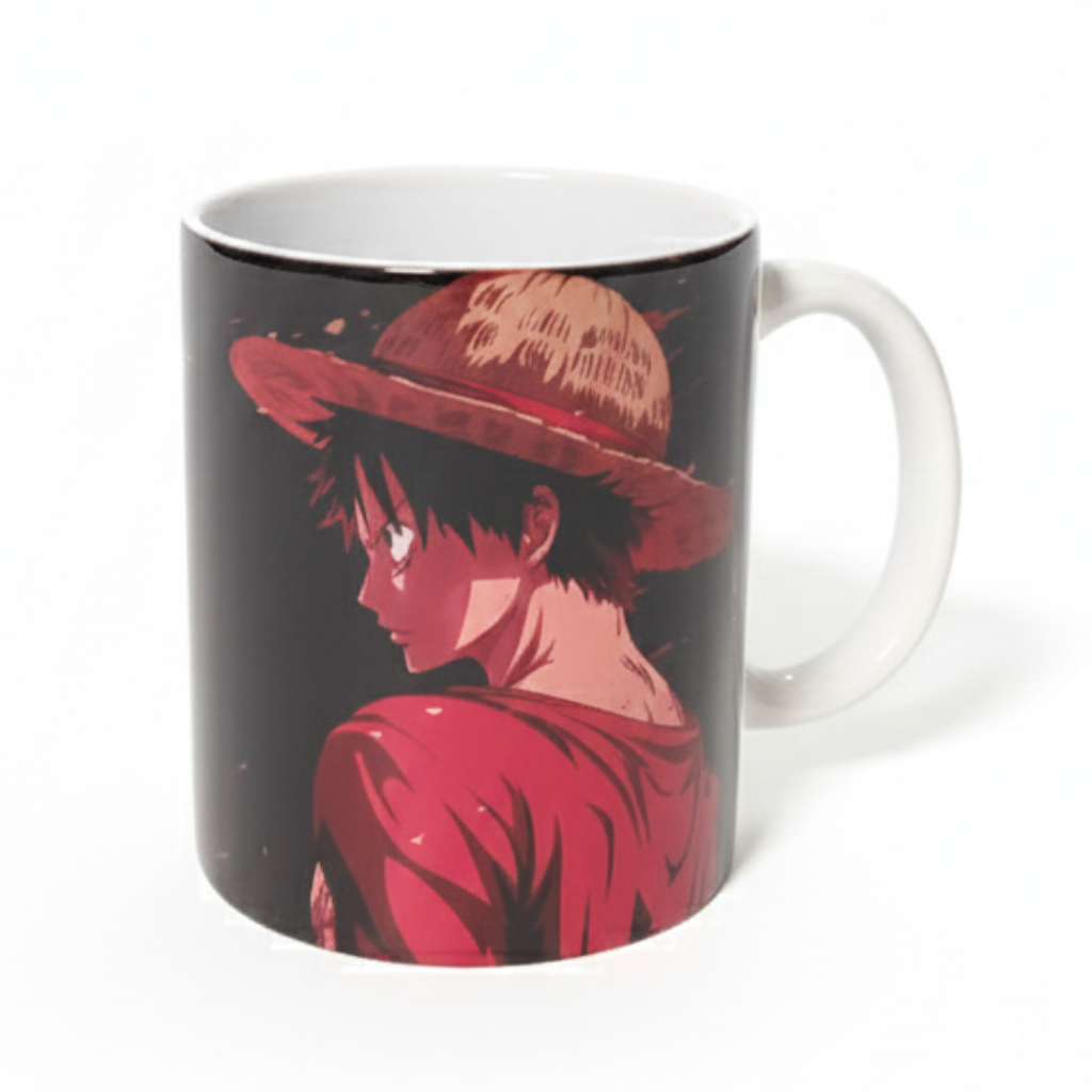 Caneca Luffy de Lado (One Piece)