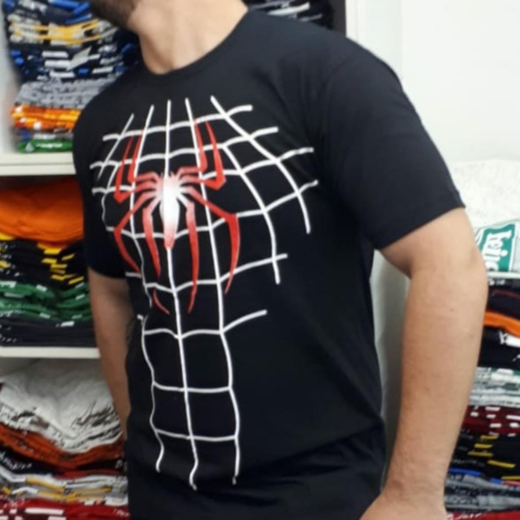 Camisa Homem Aranha Teia