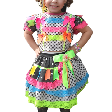 Conjunto Junino Doninha Infantil