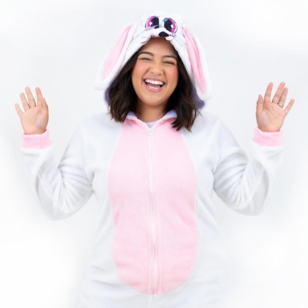 Fantasia de Coelha Branca - Páscoa