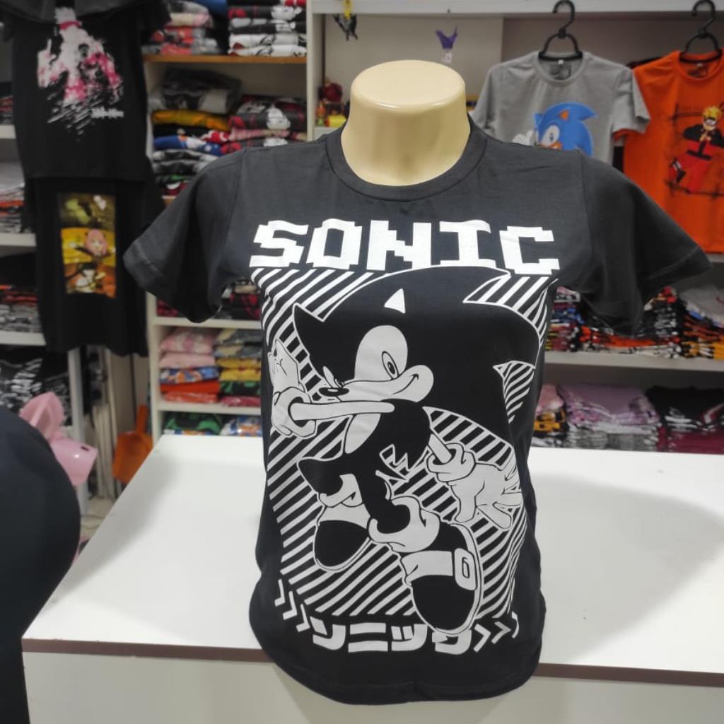 CAMISA SONIC VIDEO GAME