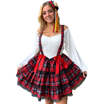 Conjunto Junino Maçã do Amor
