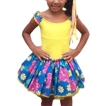 Vestido Junino Margaridinha Infantil