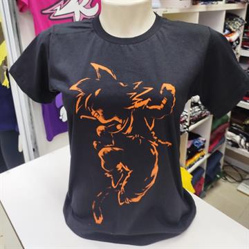 Camisa Goku Silhueta Infato Juvenil