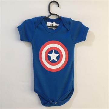 Body Capitão América (escudo clássico)