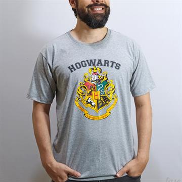 Camisa Hogwarts (clássica / cinza)