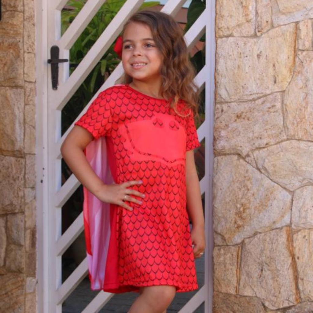 Vestido Corujita (PJMasks)