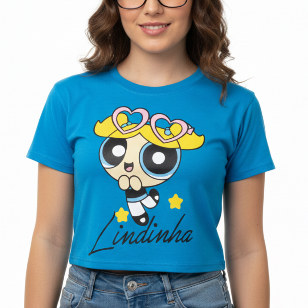 Cropped Lindinha - Meninas Super Poderosas