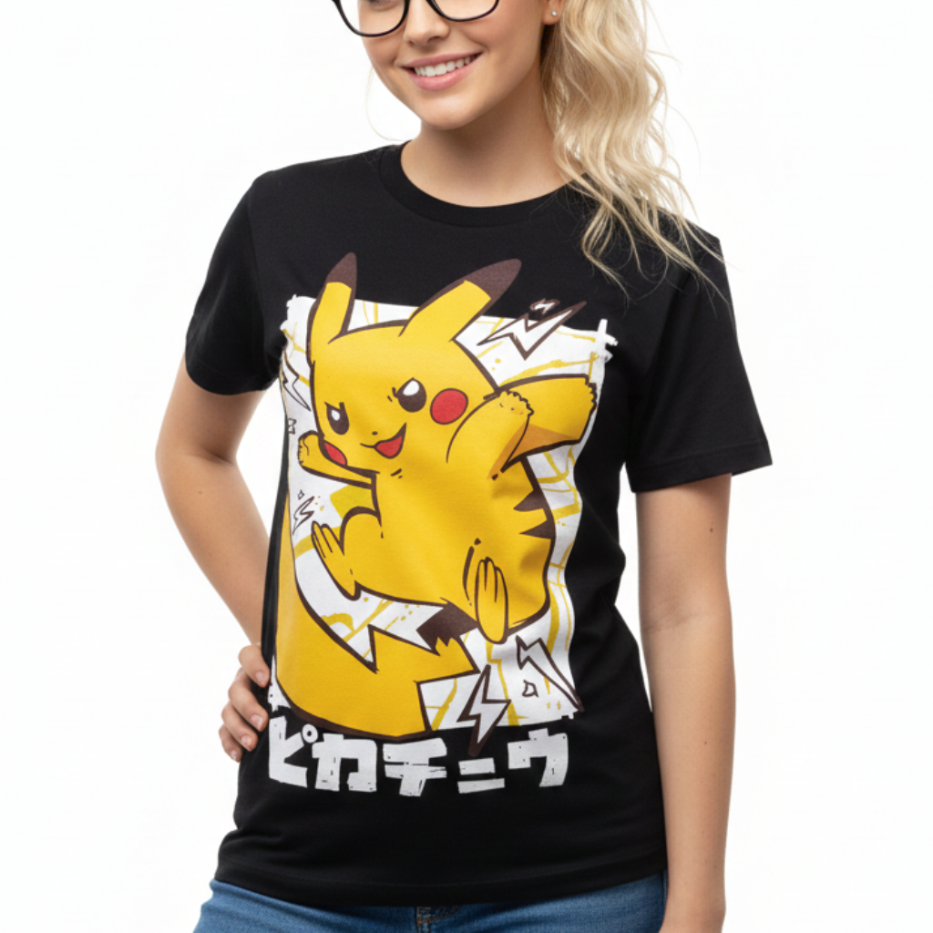 Camisa Pikachu Power