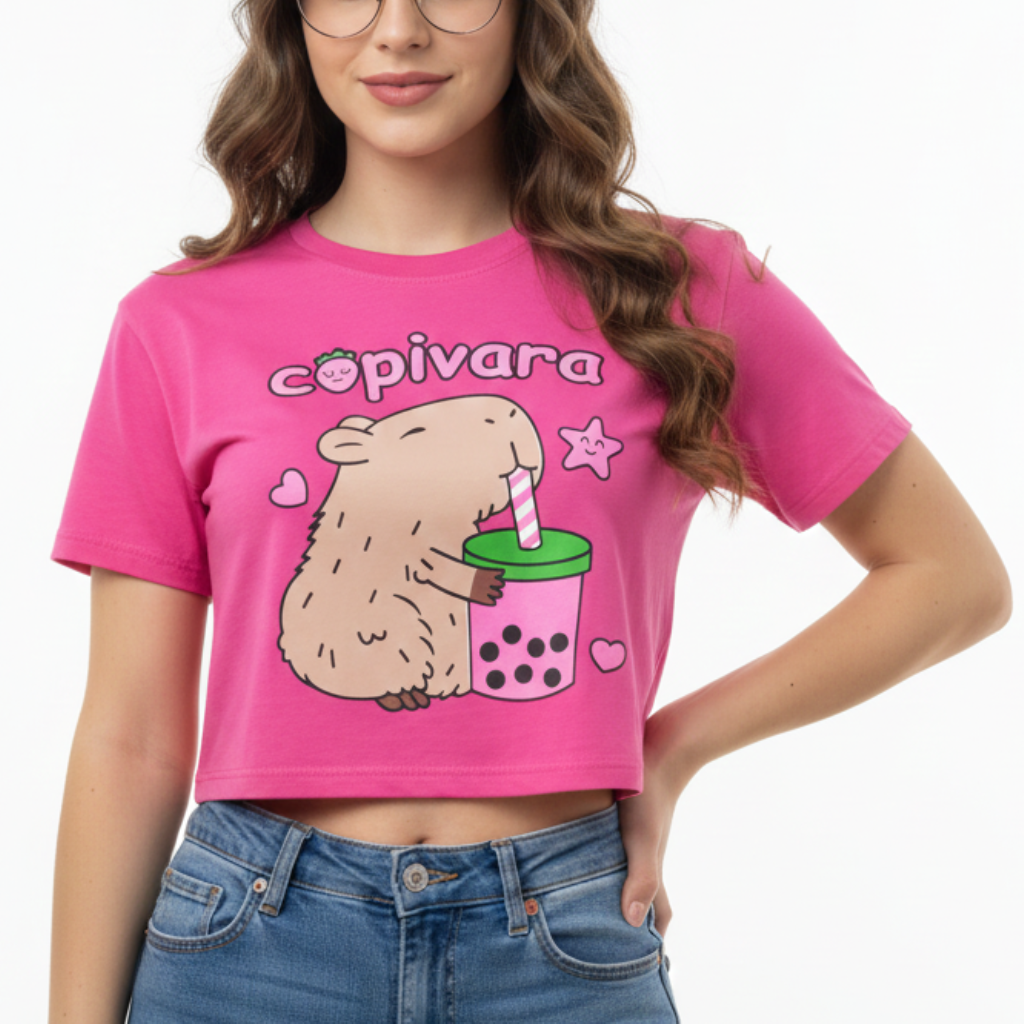 Cropped Capivara no Suco