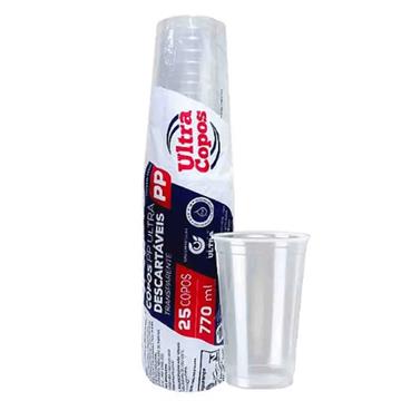 COPO PP  LISO 770ML ULTRA C/25