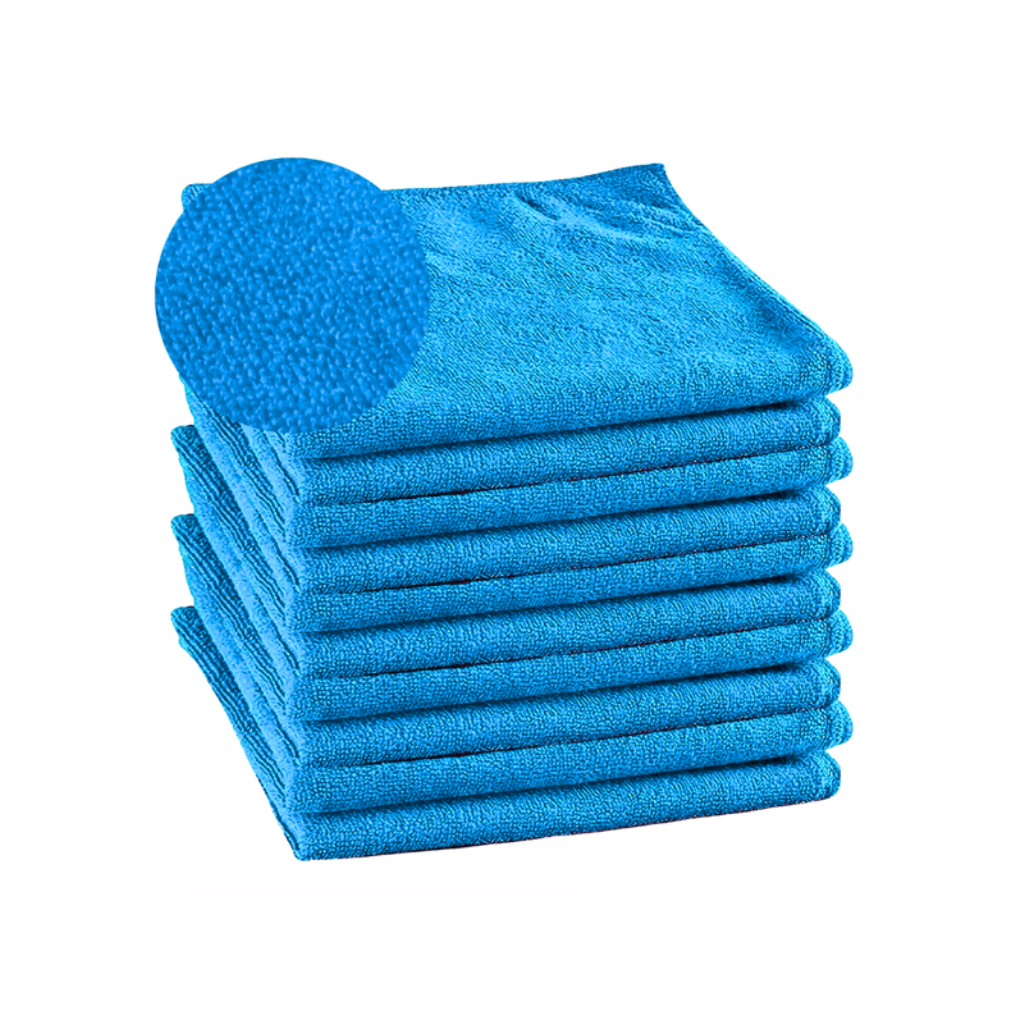 Pano microfibra  azul CAEBITEX 30x30 UNID
