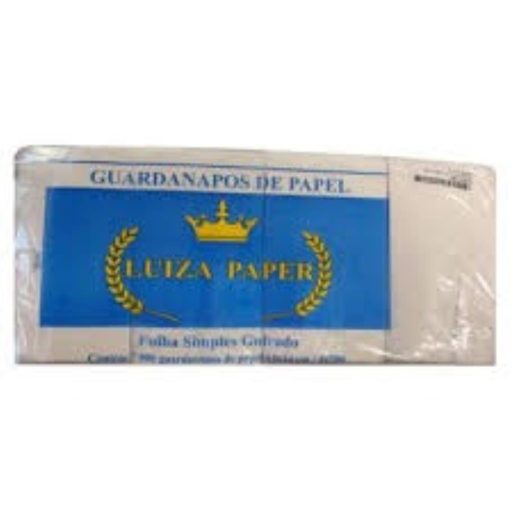 GUARDANAPO TV 14X13 LUIZA PAPER C/2000 UND