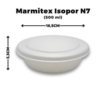 MARMITEX COM TAMPA  n7   SPUMAPAC C/100