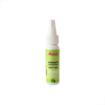 Corante soft gel mago verde limao 25g
